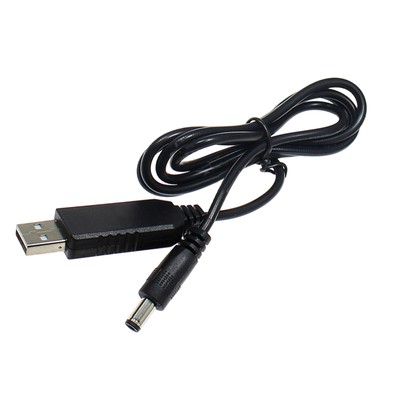USB 5V auf 12V Boost Step Up Netzteil Anschlusskabel DC-Klinkenstecker 5,5 x 2,1