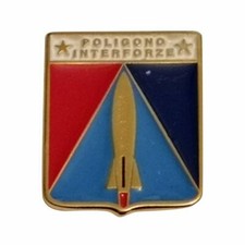 DISTINTIVO  AERONAUTICA MILITARE -  POLIGONO INTERFORZE