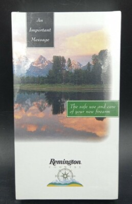 #ad Vtg 1995 Remington Country Firearm Safe Use and Care VHS Tape New Sealed RARE $30.22