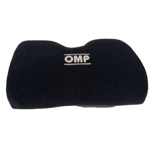 HB/693 OMP Racing Bucket Seat Leg Support Foam Cushion 30x22 Black Removable Fit - Picture 2 of 14