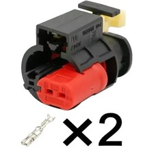 1 Connettore Spinotto per Iniettore Iniettori Impianto Gpl Brc Blu