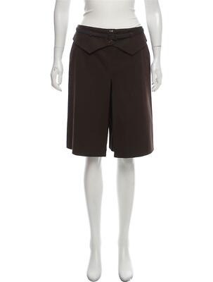 ESCADA Chocolate Hosenrock Pant Skirt (Culotte) Size DE36 US6 NWT $790