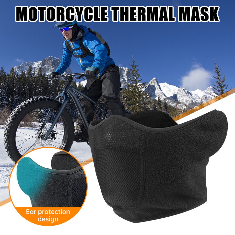 Winter Windproof Half Face Mask Ear Warmer Cold Weather Ski Motorcycle