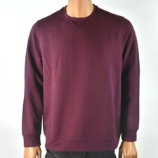 Club Room Mens Sweater New L Red Long Sleeve Pullover Sweatshirt Fleece