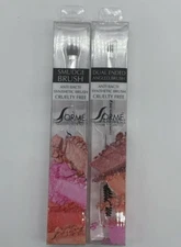 2PC Sorme Treatment Cosmetics Make Up Brush SET ~ FAST SHIPPING ~ NEW IN BOX