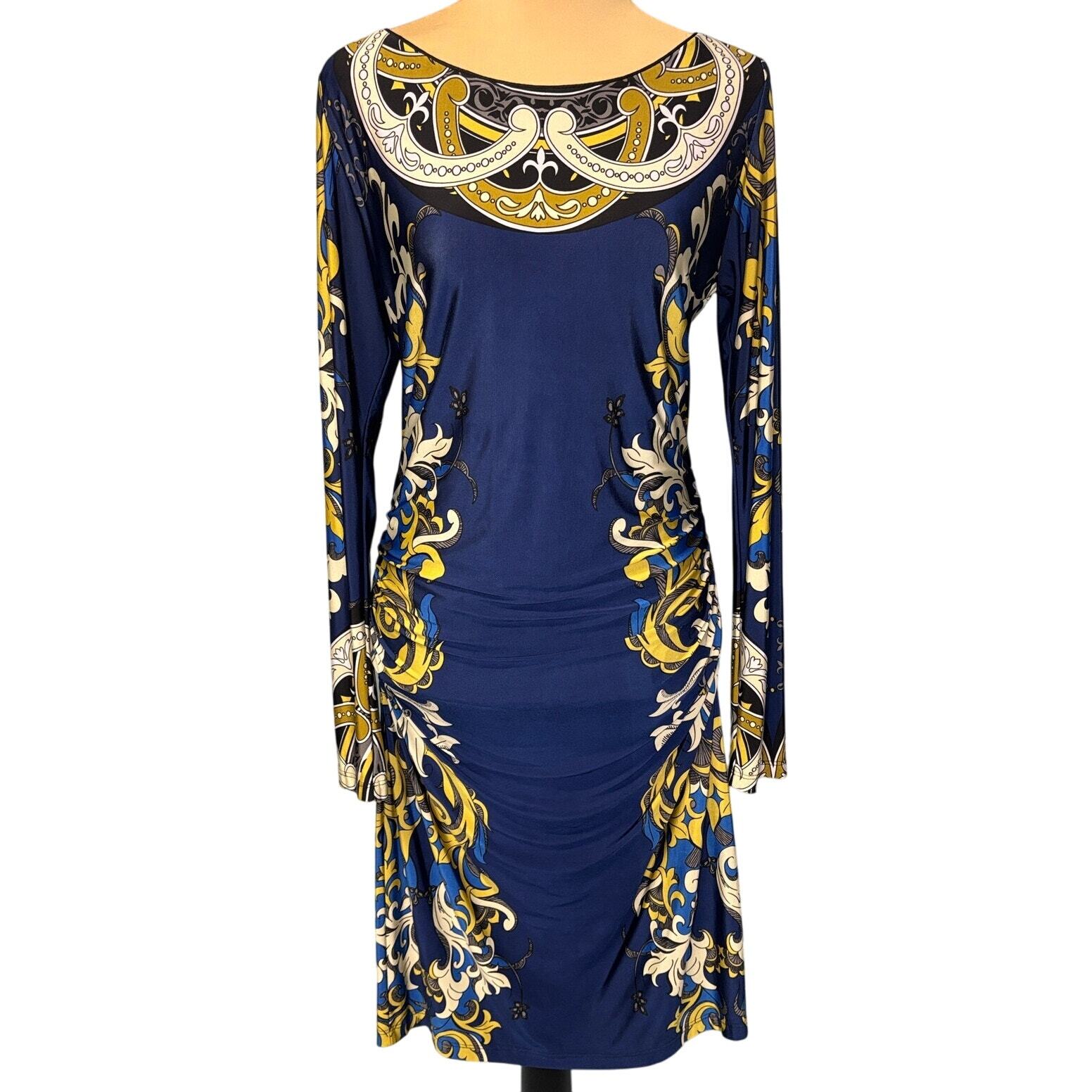 ANALILI Women’s Flattering Bodycon Silky Stretch Knit Sheath Dress | Size L
