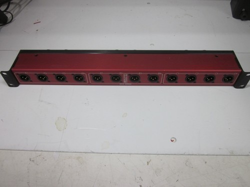 Sound Tools CAT Rack Male XLR Rack Mountable Stage Box | 12 Channels | eBay