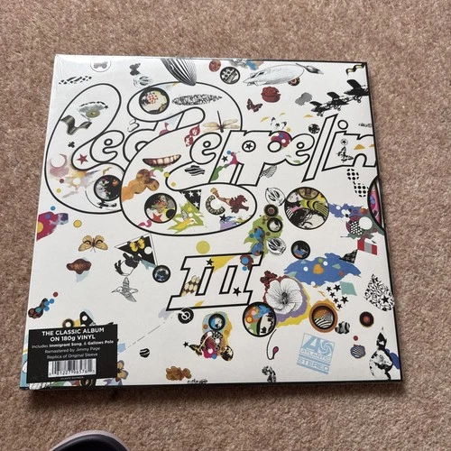 Led Zeppelin III Remastered by Led Zeppelin (Record, 2014) NEW SEALED