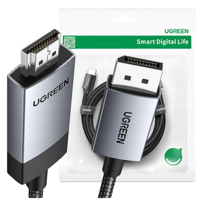Ugreen DP119 4K DisplayPort auf HDMI Kabel, 1m, Unidirektional