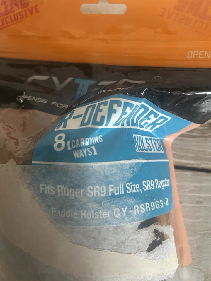 New Cytec Paddle Holster Fits Ruger SR9 Right Handed - Image 3 of 4