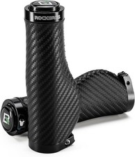 ROCKBROS Bike Handlebar Grips Ergonomic Double Lock-on Non-Slip Cushioned Grips