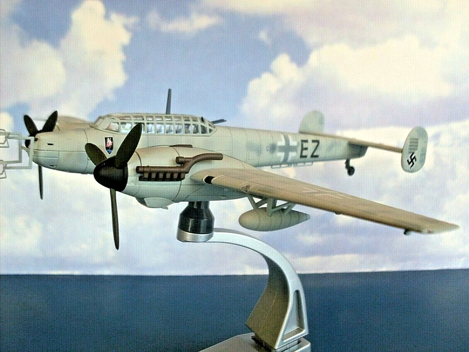  Corgi Aviation Messerschmitt BF-110 G-4, Oberleutnant Wolfgang Schnaufer. NEW   - Image 2 of 4