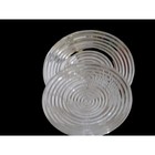 1930s Manhattan Art Deco Glass 34 Pc Dining Room Setting — photo 3