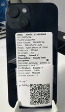 Apple iPhone 14 128GB Midnight A2649 MPUA3LL/A Unlocked Minor Scratches 5/5 Btry