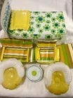 Vintage Blow Up Barbie Furniture No Holes Living Room & Bedroom Sets Puff & Play