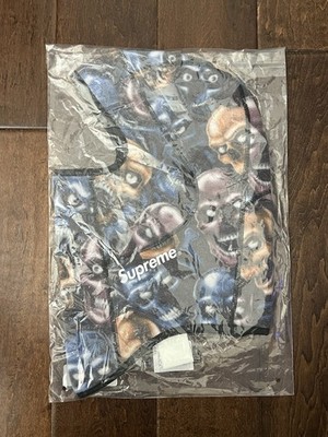 Supreme FW25 Marmot Fleece Reflective Skull Pile Balaclava One