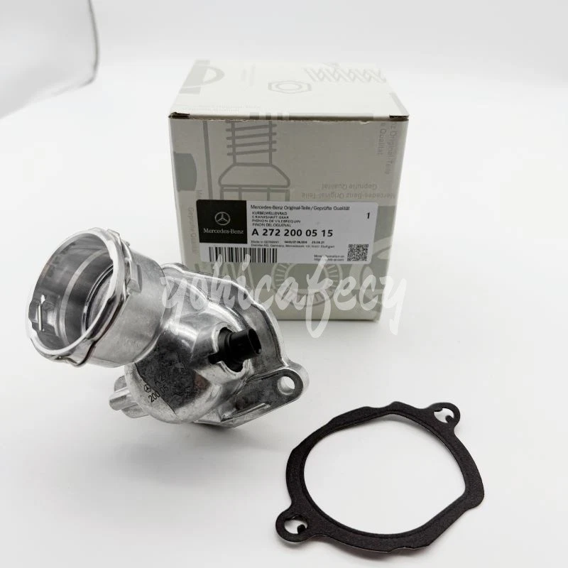 Engine Coolant Thermostat Fits 07-15 Mercedes-Benz GL450 G550 E550 S550 ML550 - Изображение 3 из 4