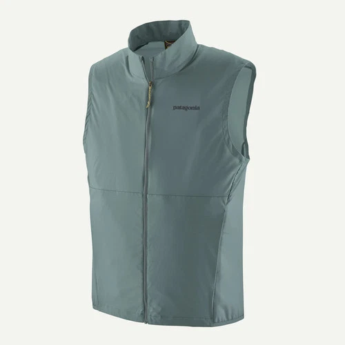 Patagonia Men's Trail Craft Vest Windproof Blue Sage - product listing photo