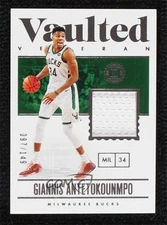 2019 Panini Encased Vaulted Veteran Materials /149 Giannis Antetokounmpo #VV-GAN