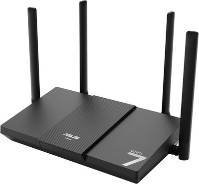 ASUS (RT-BE50 BE3600) Dual Band WiFi 7, Smart Router, IoT Netzwerk, VPN Netzwerk