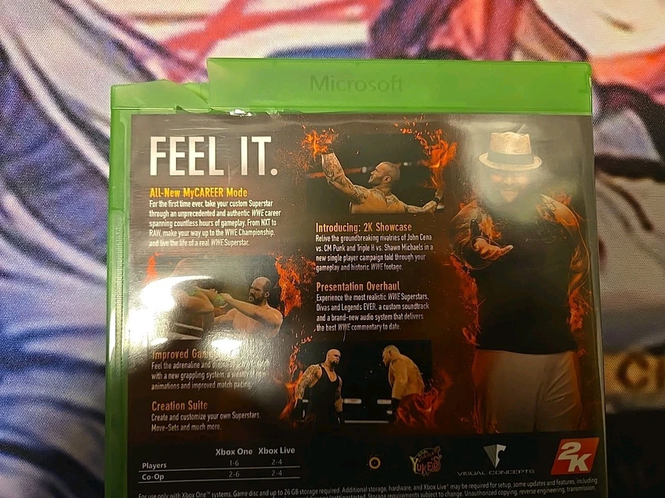 Microsoft Xbox One WWE 2K15 John Cena Cover - Image 4 of 4