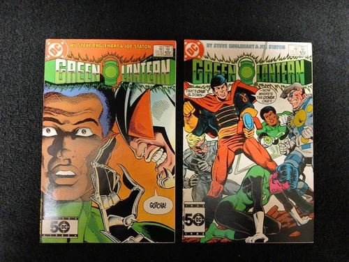 1985 DC COMICS GREEN LANTERN SET #189-190 VF/NM VINTAGE JOHN STEWART Combine S/H