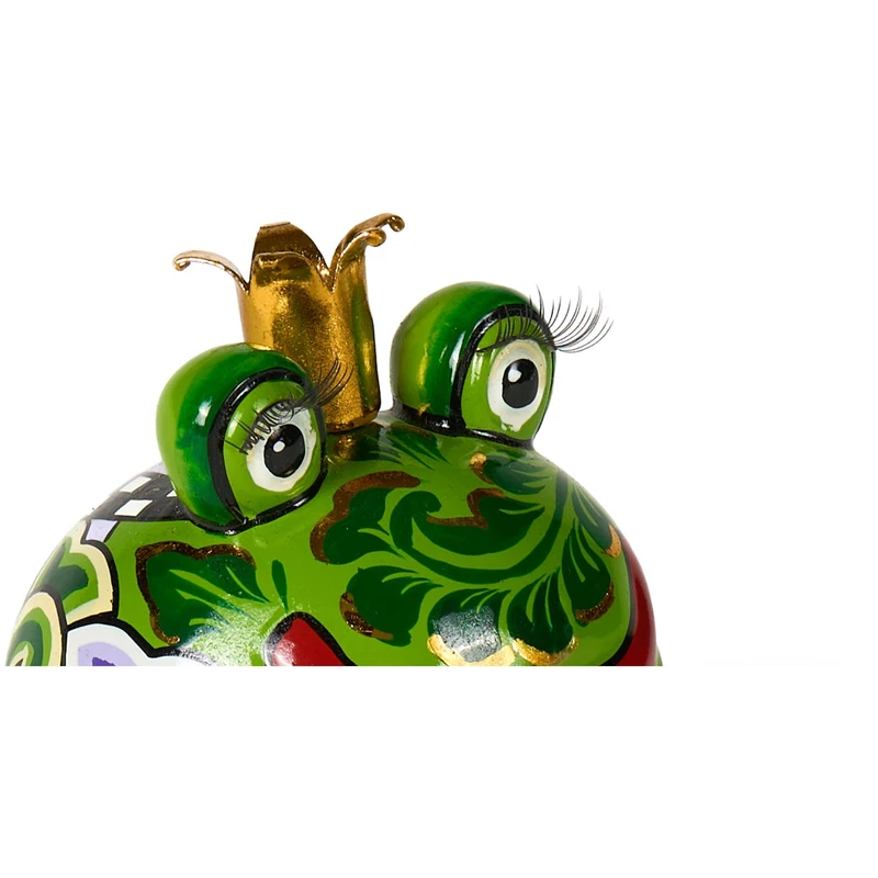 RANA Re dei Ranocchi Statua Scultura Tom's Drag 4435 Marvin Oro 10 cm Pop Art, fotografia 8 di 9