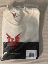 Dri Fire Men's Long Sleeve Base Layer T-Shirt L White