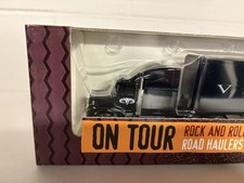 Rare VAN HALEN "ON TOUR" Ertl Die-Cast Metal Road Hauler Semi Truck-New