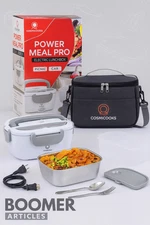 1.5L Electric Heating Lunch Box Portable for Car Office & Picnic With Warmer Bag