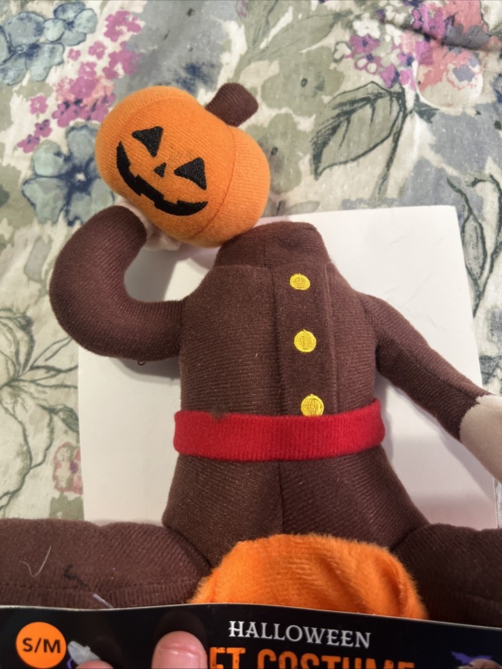 Pet Costume Headless Horseman S/M Halloween Ride On Dog Cat | eBay