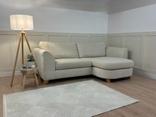 DFS Lorella Beige L-Shaped Chaise-End Sofa RRP:  £919
