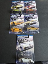 Hot Wheels '25 Fast  Furious Silver Series Racing Course Set of 5 BNOC In Hand 