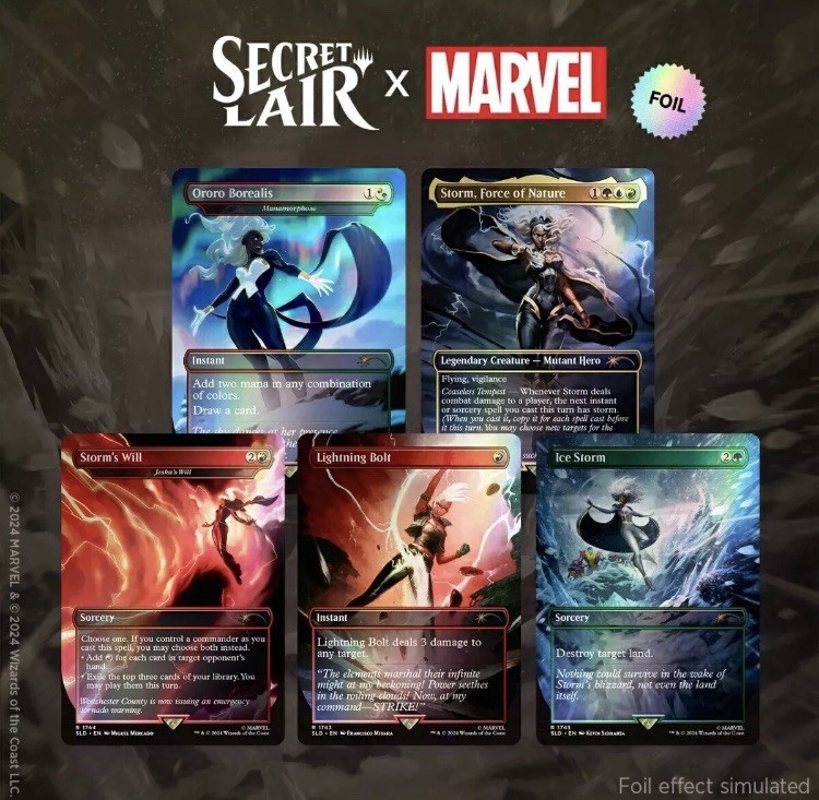 MTG✨REGROWTH FOIL✨SLD X MARVEL Storm PSA 10 RARE Sorcery BONUS