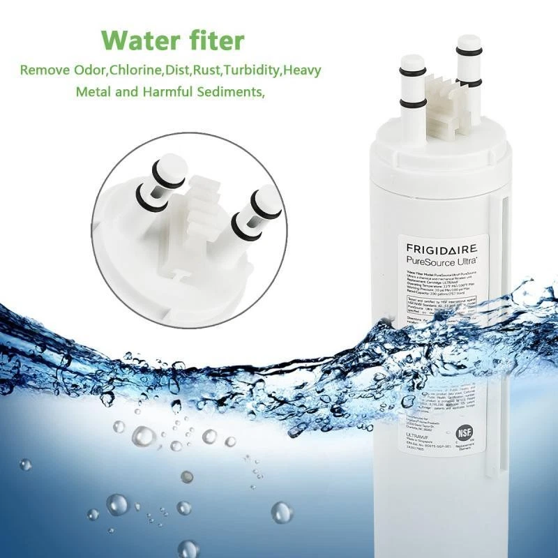 2-6 Упаковок Frigidaire ULTRAWF Чистый Источник Ультра Водяной Фильтр Белый Запечатанный НОВЫЙ - Изображение 2 из 4