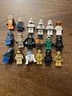 Lego Star Wars Figure Lot Clone Troopers, Darth Sidious, 327 Trooper