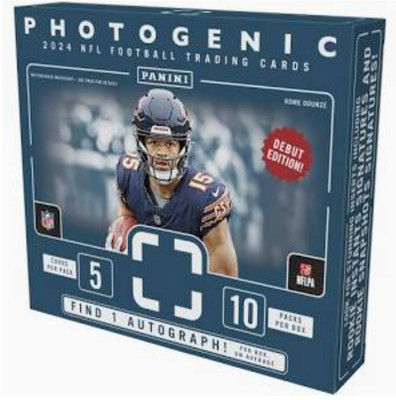 2024 PANINI PHOTOGENIC FOOTBALL NFL HOBBY BOX NEW SEALED  