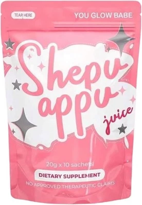 You Glow Babe SHAPE UP SHEPU APPU Juice Powder Mix 10 Sachets 15g Each🔥