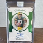 2020 Panini Flawless Jordan Love Rookie Autograph Emerald /5 Packers #FRS-16