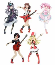 Sega BanG Dream Bandori Girls Band Party Figure 5 set Japan F/S NEW