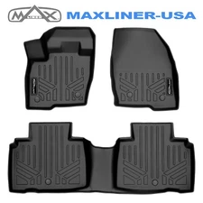 SMARTLINER Custom Fit Floor Mats Set 2016-2018 Lincoln MKX | 2019-2021 Nautilus
