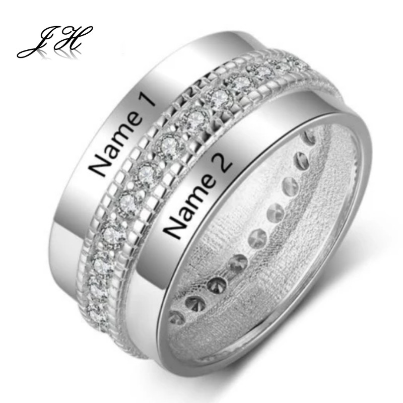 Personalized zirconia ring