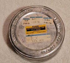 Vintage Eastman Kodak 100' 35mm Film Can