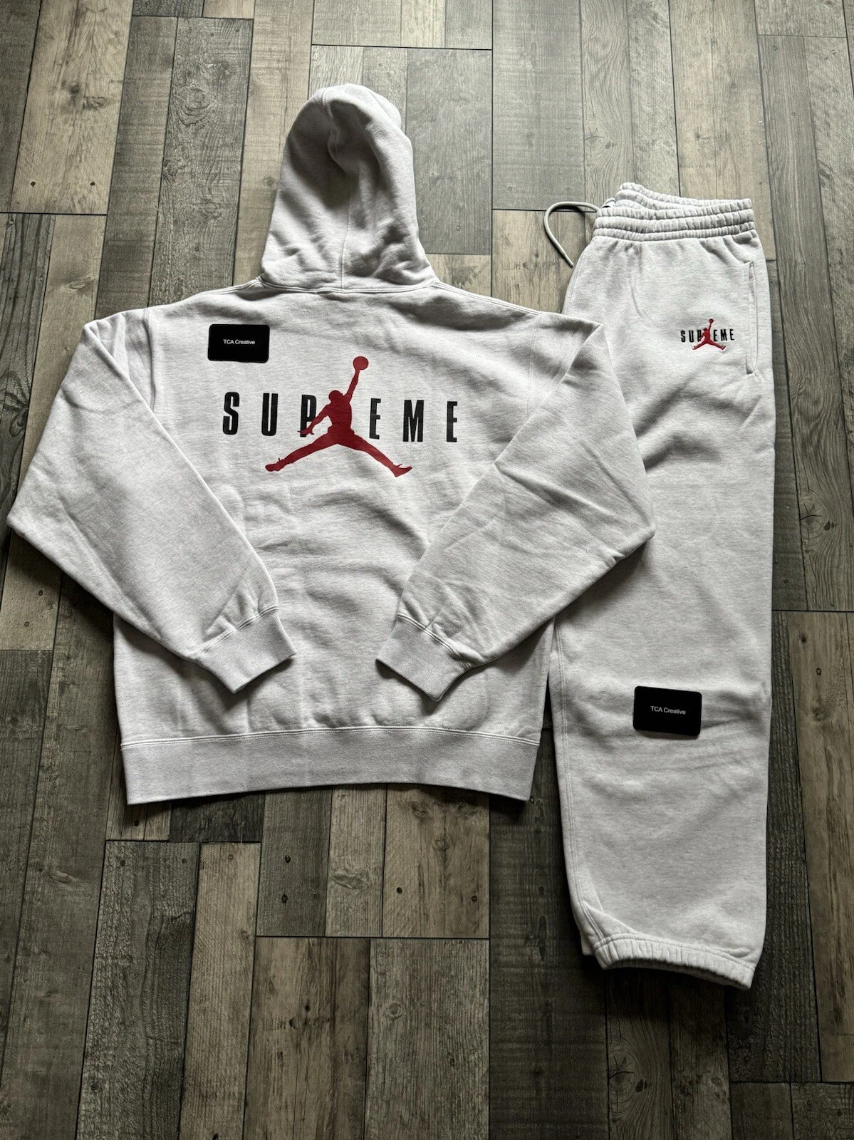 Survêtement Supreme x Jordan « Gris cendré »   Medium