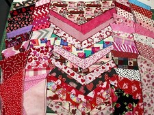 75 Valentines  XS S M L XL Dog Grooming BANDANAS Holiday PET SCARF Tie On