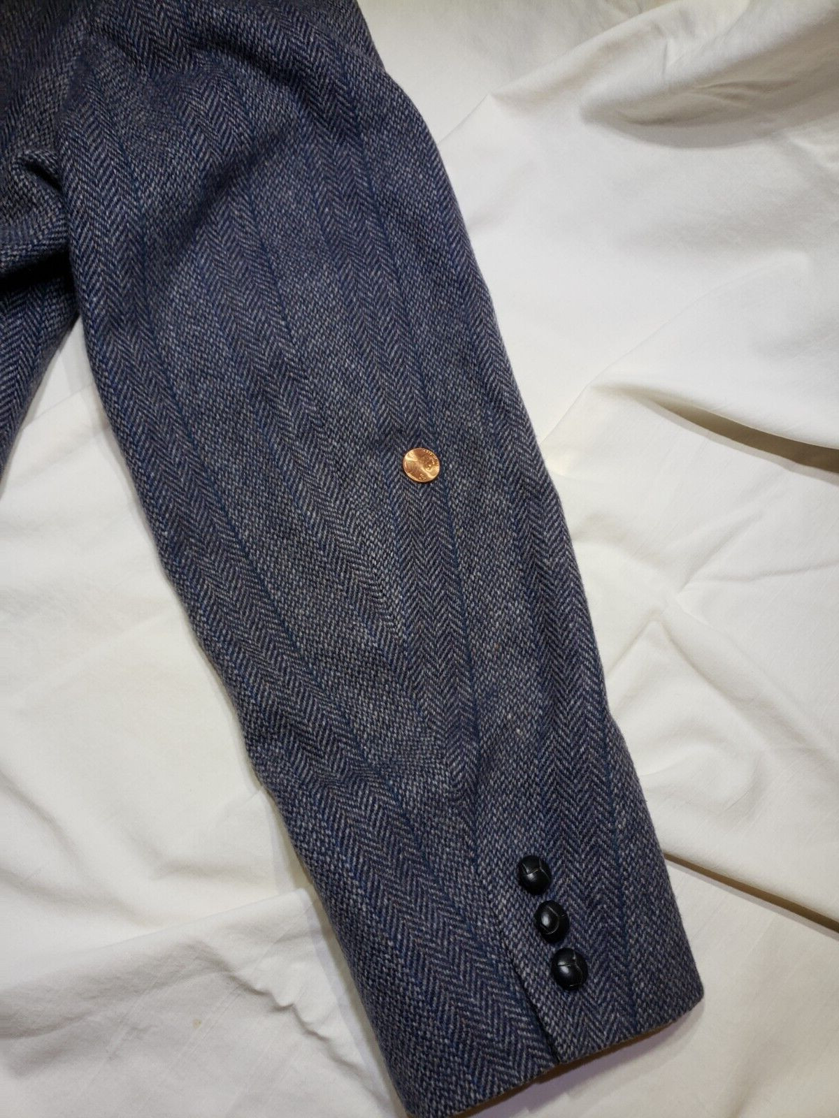 Pendleton Virgin Wool Tweed Herringbone Blazer Ja… - image 2