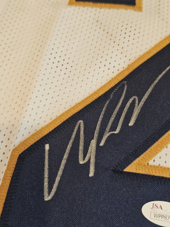 Jersey Marcus Peters autografiado/firmado certificado de autenticidad JSA blanco personalizado  Foto 2 de 4