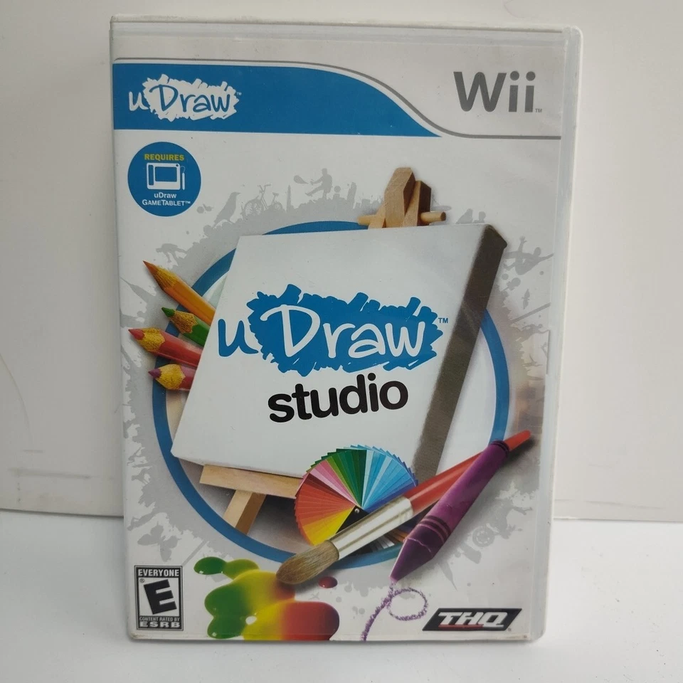 Will Game 5 Lot Wii Fit Ultimate I Spy Outdoor Challenge U Draw Studio Tiger 08 - Image 4 of 4