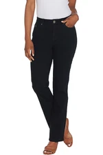 Belle by Kim Gravel Flexibelle 5-Pocket Boot Cut Jeans Black