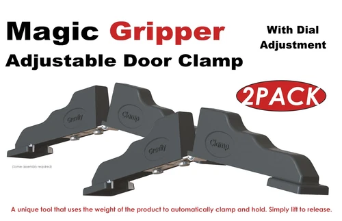 1 PAIR MAGIC GRIPPER DOOR CLAMP BRAND NEW VERSION